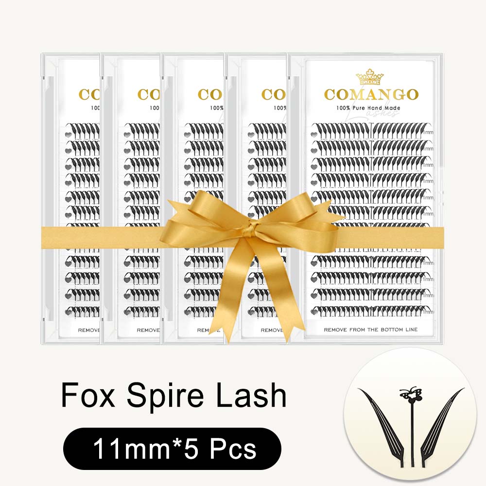 5 Pcs Spire Anime Lash Extensions 0.07