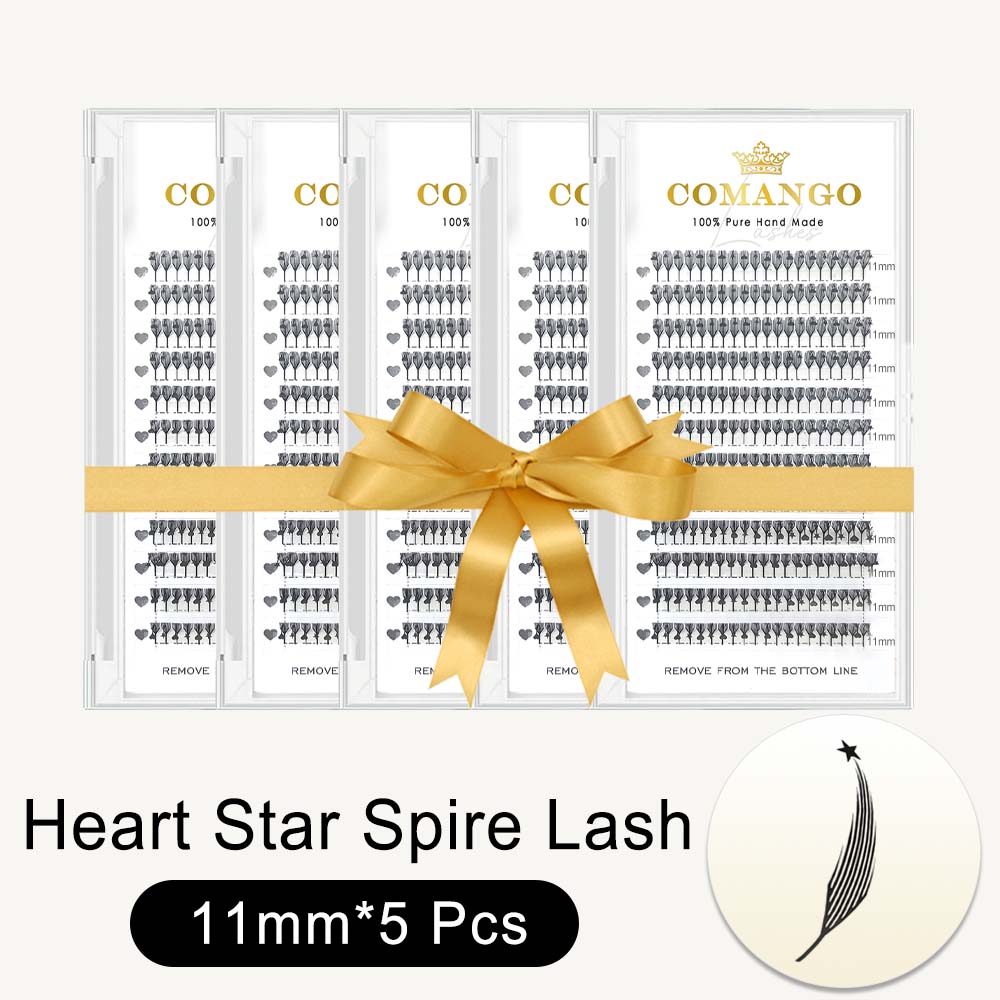 5 Pcs Spire Anime Lash Extensions 0.07