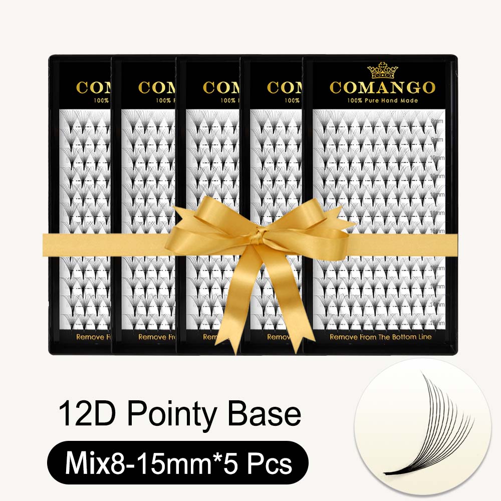 12D 14D 16D Premade Volume Fans Pointy Base 0.05