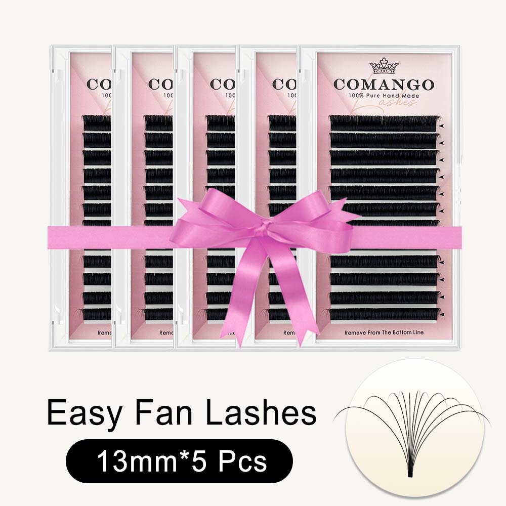 5 pcs Easy Fans Volume Lash Extensions