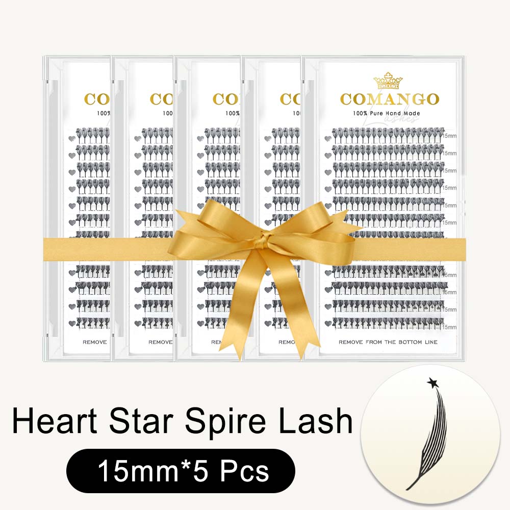 5 Pcs Spire Anime Lash Extensions 0.07