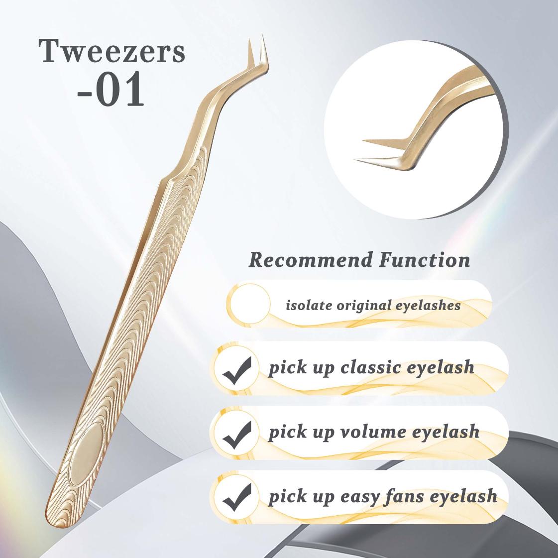 Lashes Extensions Tweezers