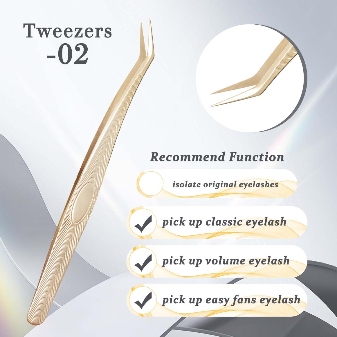 Lashes Extensions Tweezers
