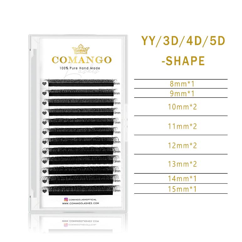 3D-W Premade Volume Fans – W Shape Lashes Extensions