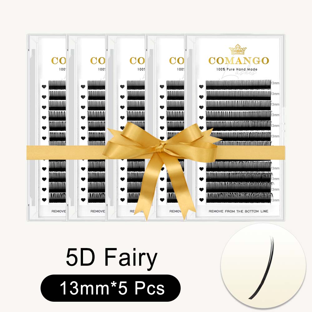 5Pcs 5D Fairy Spike Lash Extensions 0.07