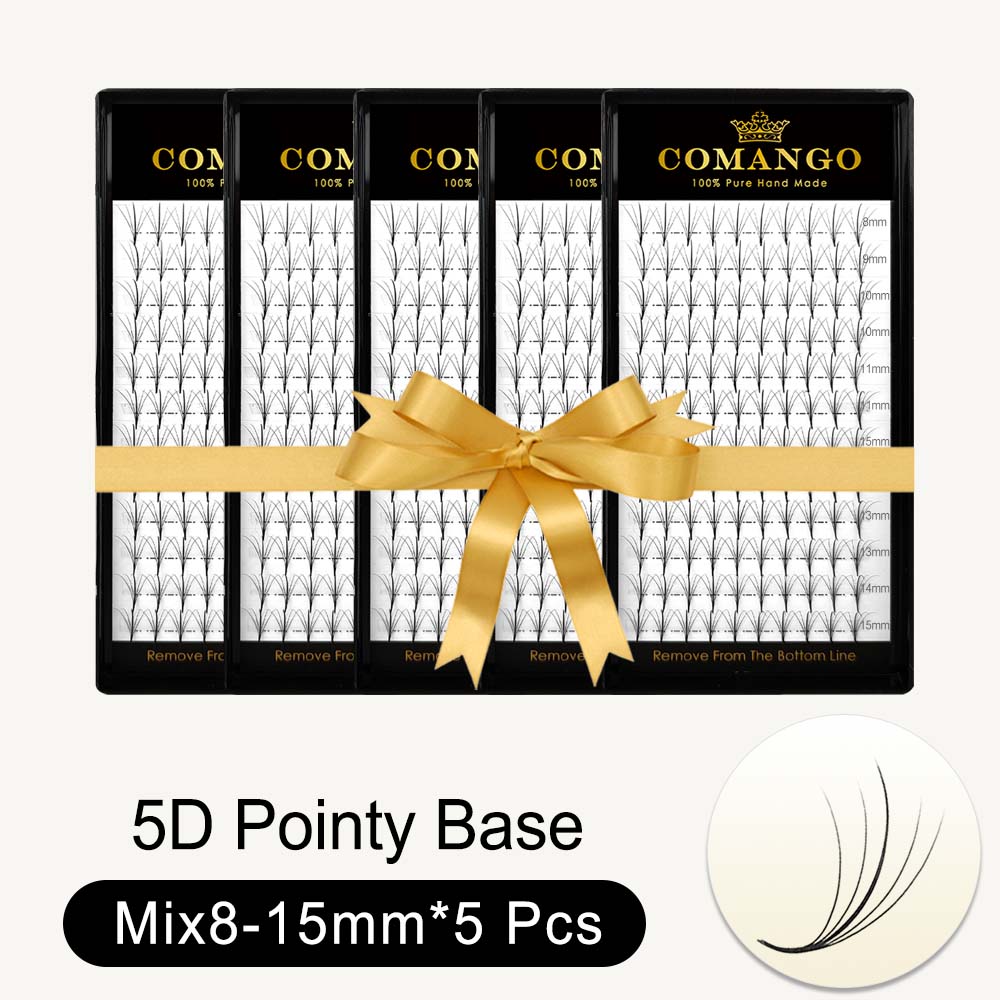5pcs 5D 7D 9D Wispy Premade Volume Fans Lash Extensions