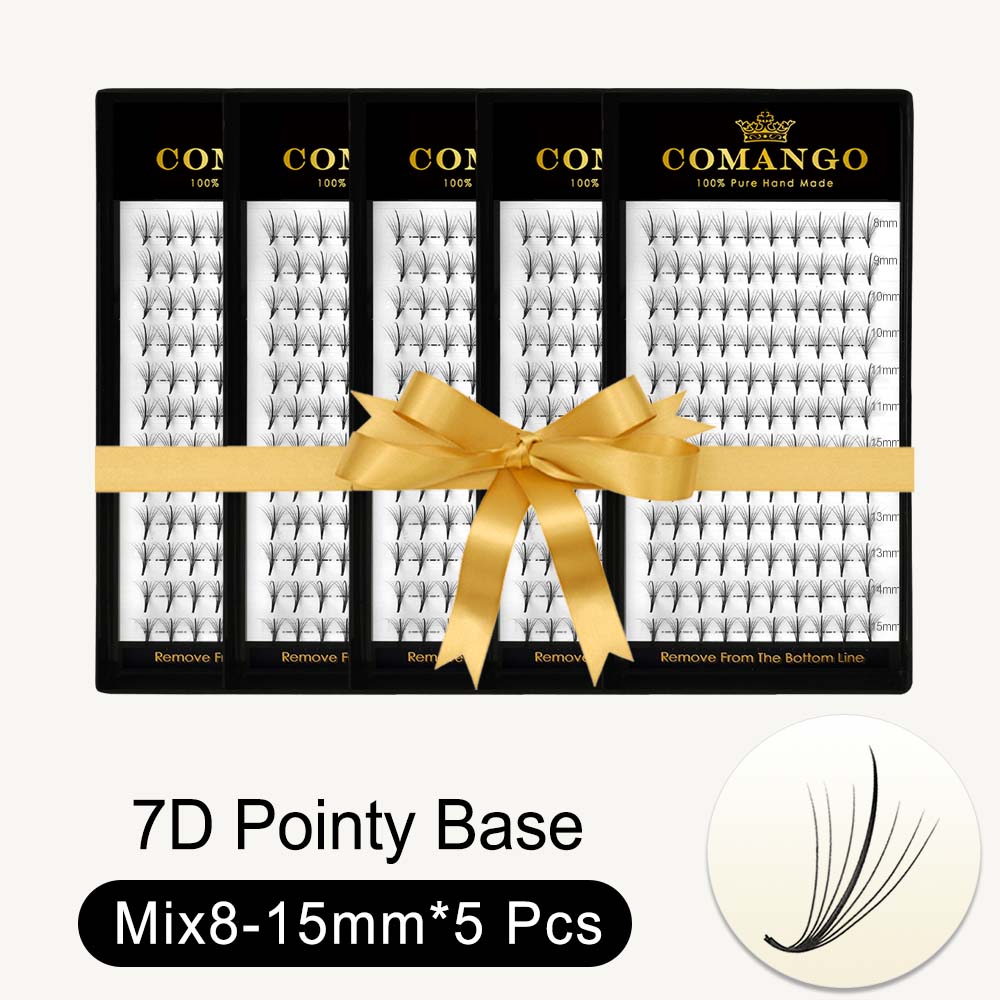 5pcs 5D 7D 9D Wispy Premade Volume Fans Lash Extensions