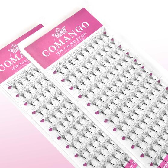 6D Double-Layer Fluffy Premade Volume Fans 0.07 – Lash Extensions Tray