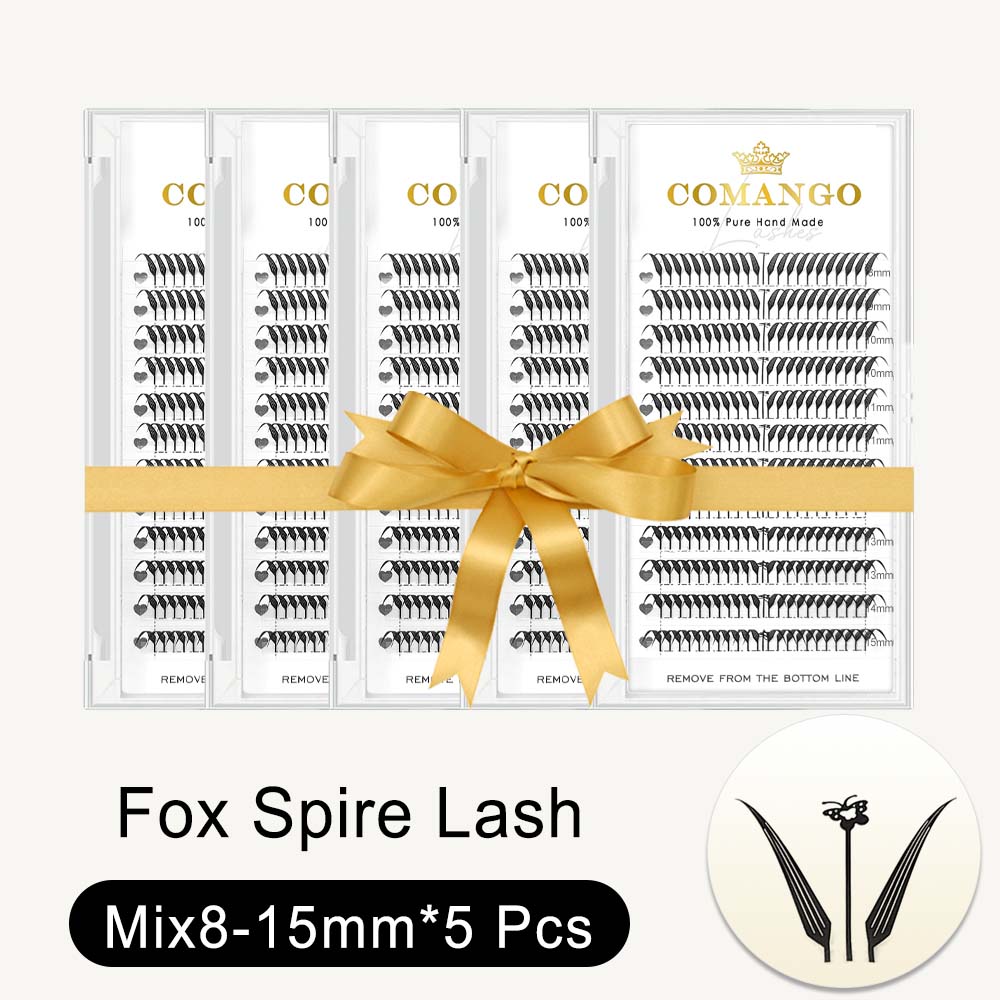5 Pcs Spire Anime Lash Extensions 0.07