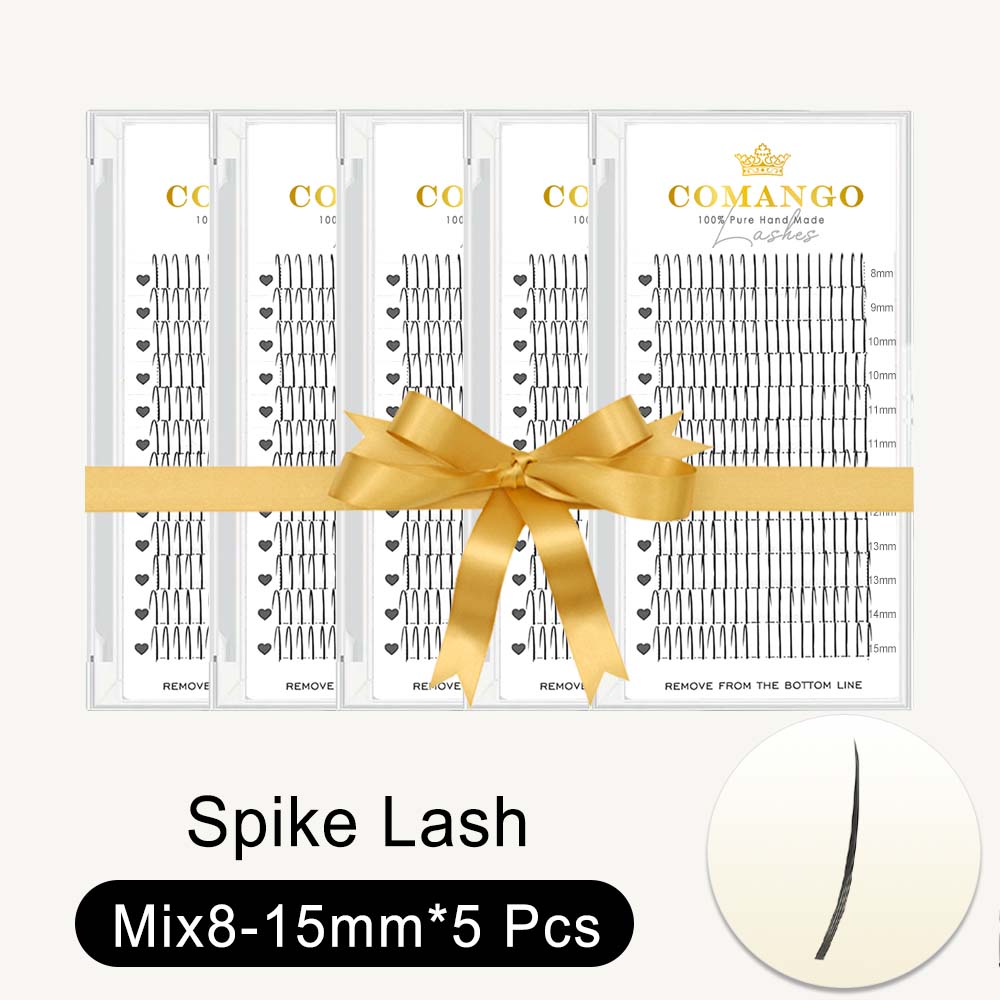 5 Pcs Spikes Wispy Lash Extensions 0.07