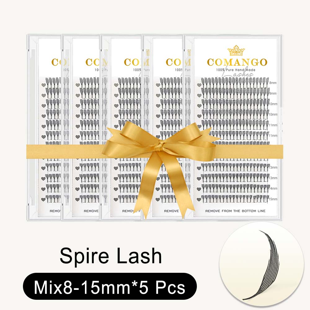 5 Pcs Spire Anime Lash Extensions 0.07