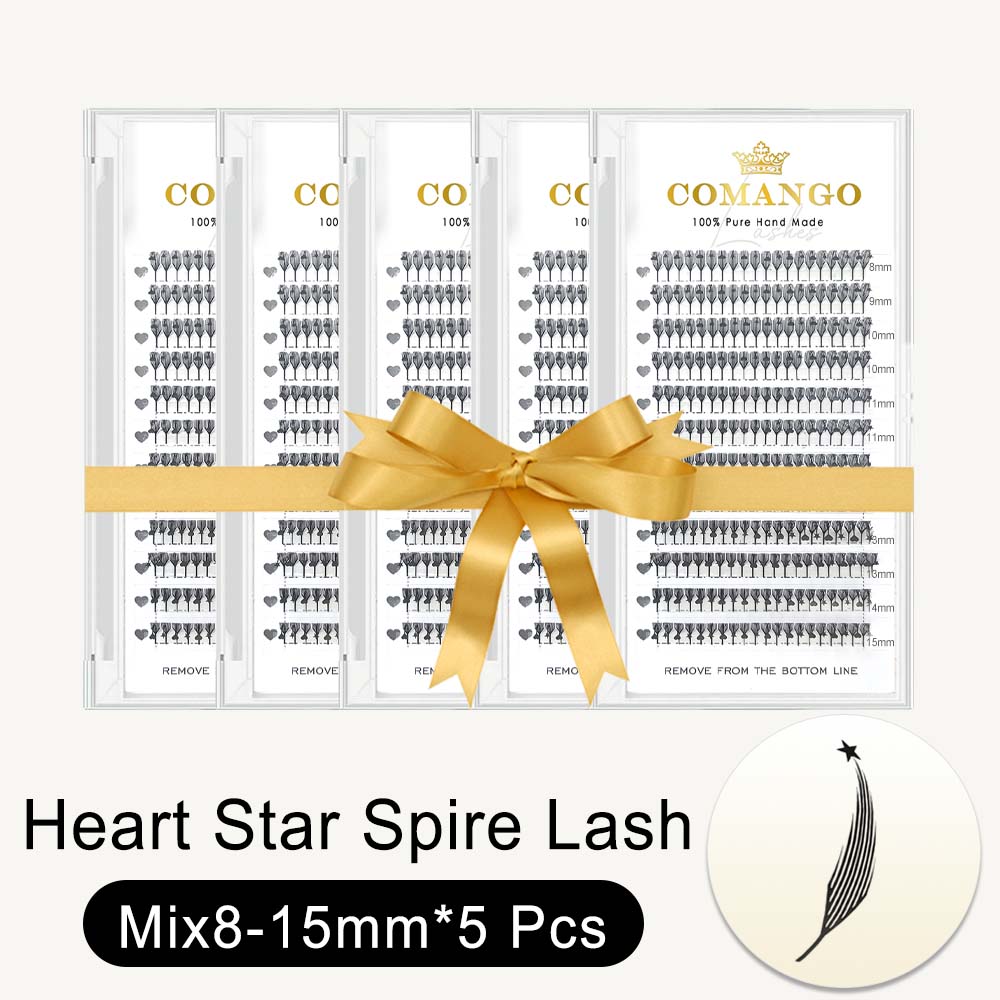 5 Pcs Spire Anime Lash Extensions 0.07