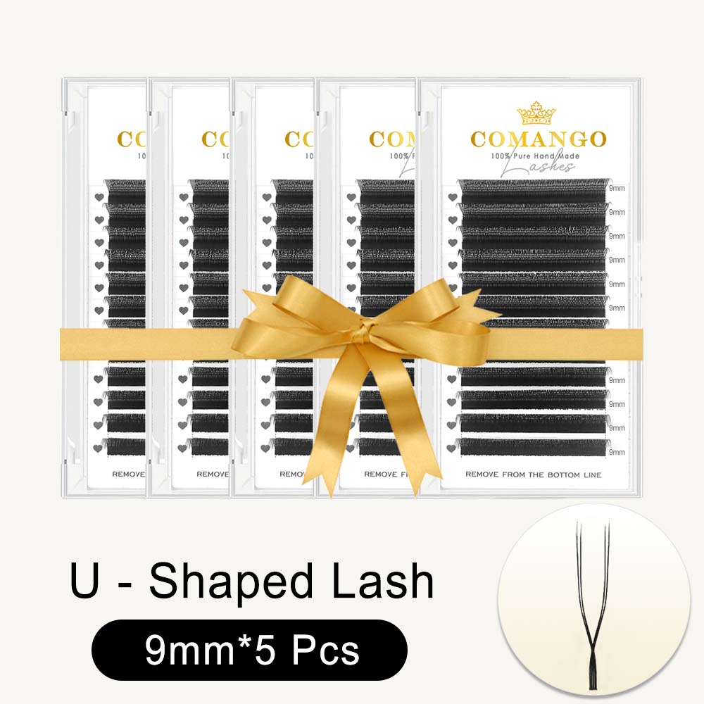 5 pcs U Shaped YY Lash Extensions