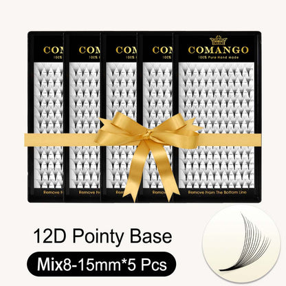 12D 14D 16D Premade Volume Fans Pointy Base 0.05
