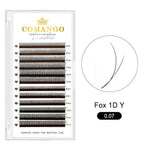 Fox 1D Y Shaped Lash Extensions 0.07