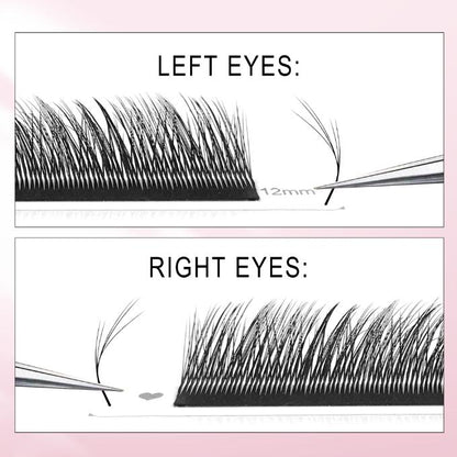 5D Fox YY Lash Extensions – Fluffy Volume for Fox Eye 0.07