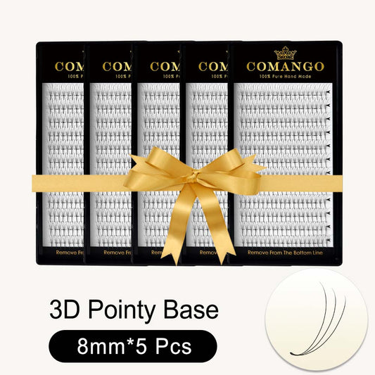 5pcs 3D 6D 10D Premade Volume Fans Pointy Base 0.07