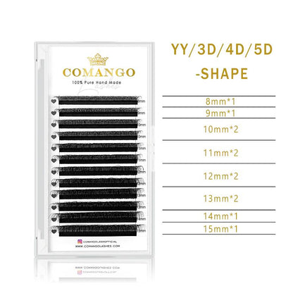 4D-W Premade Volume Fans – W Shape Lashes Extensions