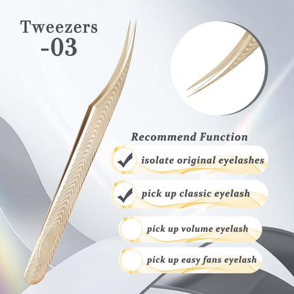 Lashes Extensions Tweezers