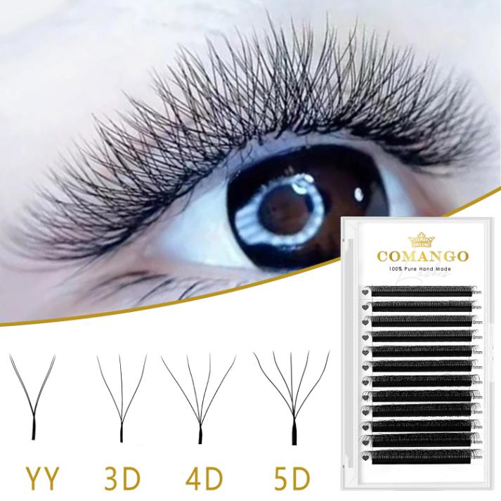 4D-W Premade Volume Fans – W Shape Lashes Extensions