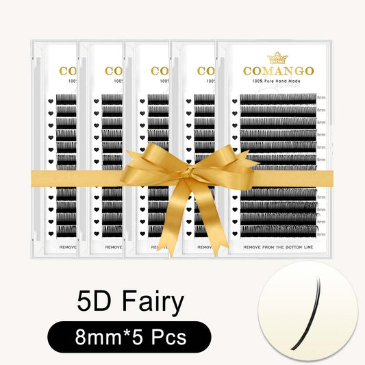 5Pcs 5D Fairy Spike Lash Extensions 0.07