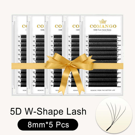 5pcs 5DW Shape Lashes Extension Premade Fans 0.07