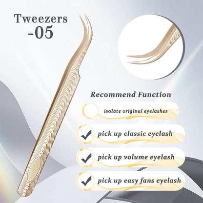 Lashes Extensions Tweezers