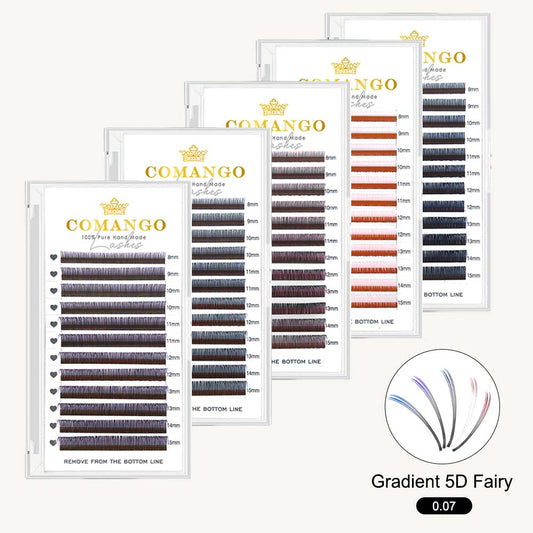 Gradient 5D Fairy Spike Lash Extensions 0.07