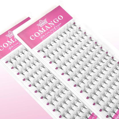 6D Double-Layer Fluffy Premade Volume Fans 0.07 – Lash Extensions Tray