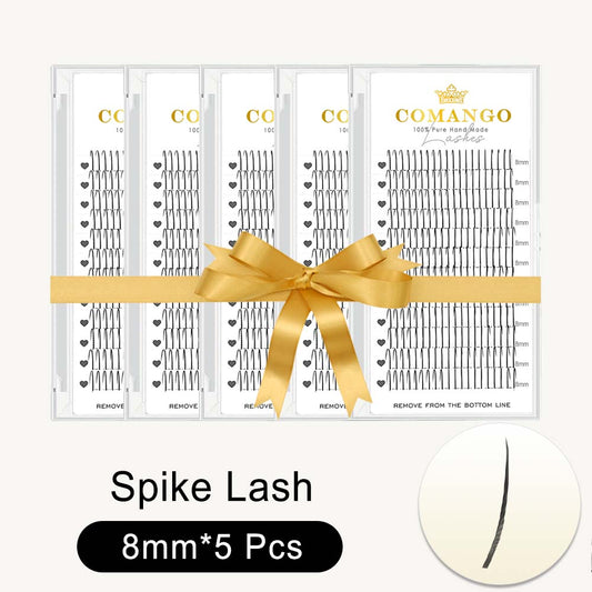 5 Pcs Spikes Wispy Lash Extensions 0.07