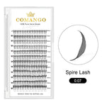 CoMango Lashes spire anime lash extensions 0.07mm for creating precise manga effect lash looks