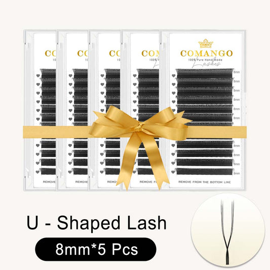 5 pcs U Shaped YY Lash Extensions