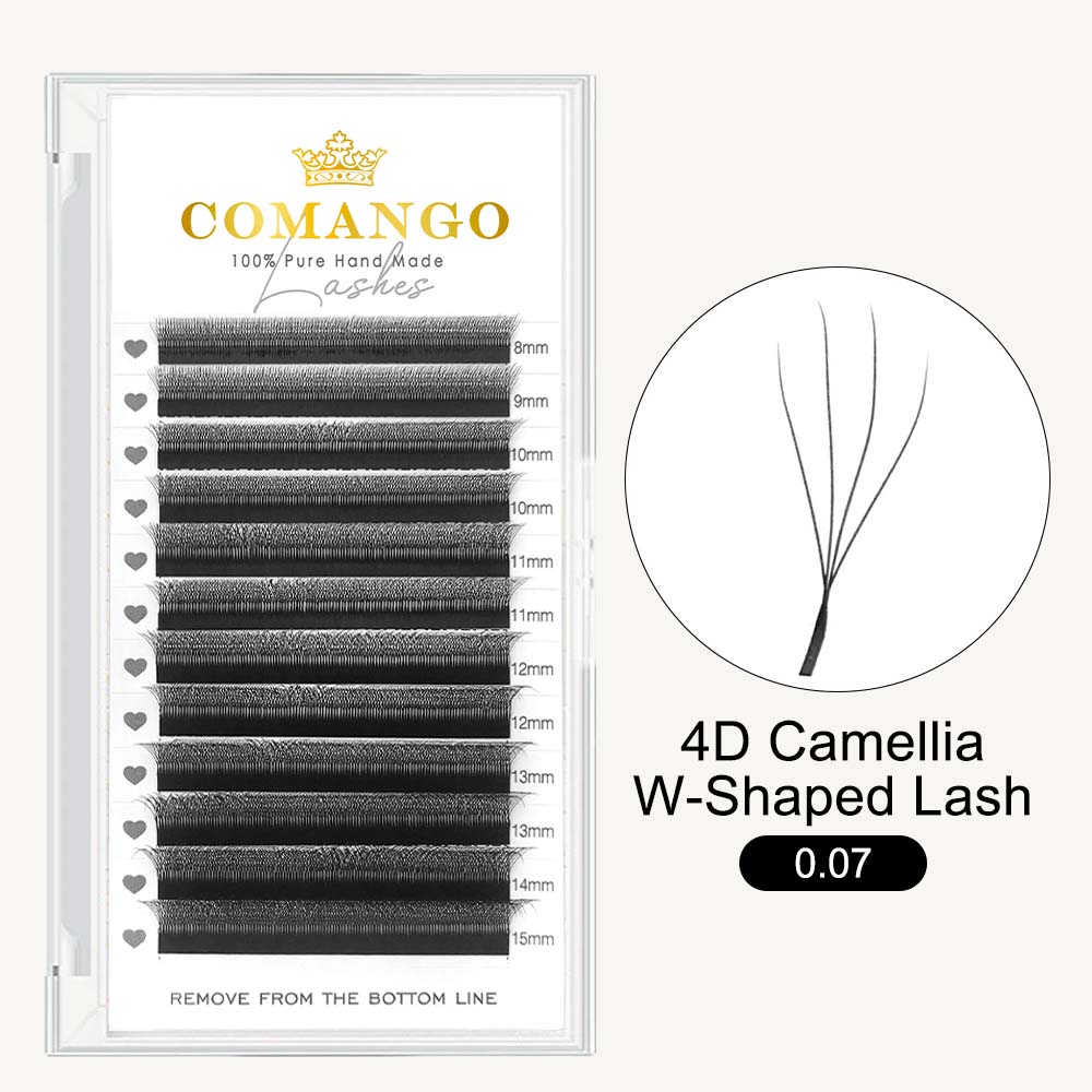 Camellia 4D W Eyelash Extensions | Premade Volume Lashes
